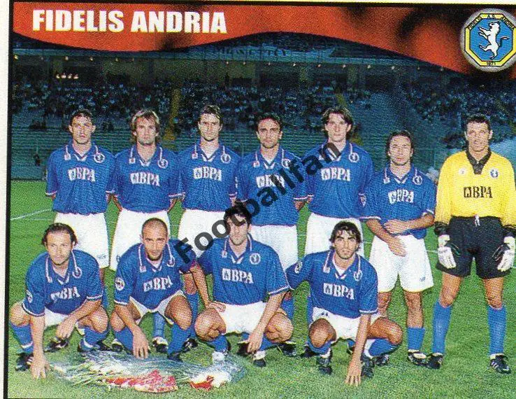 MERLIN CALCIO 1998 . FIDELIS ANDRIA . № 450