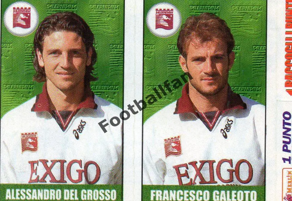 MERLIN CALCIO 1998 . ALESSANDRO DEL GROSSO / FRANCESCO GALEOTO . № 540 А