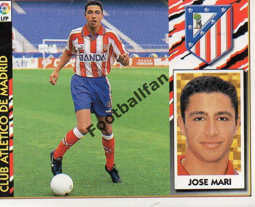 LIGA 97-98 . JOSE MARI . ATLETICO MADRID .