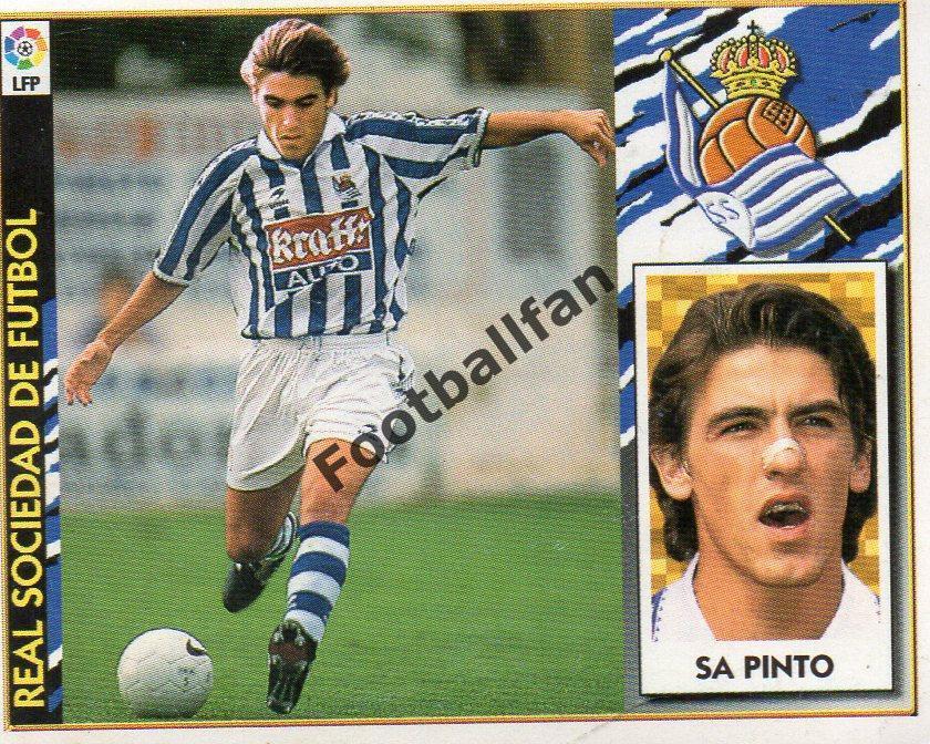 LIGA 97-98 . SA PINTO . REAL SOSIEDAD .