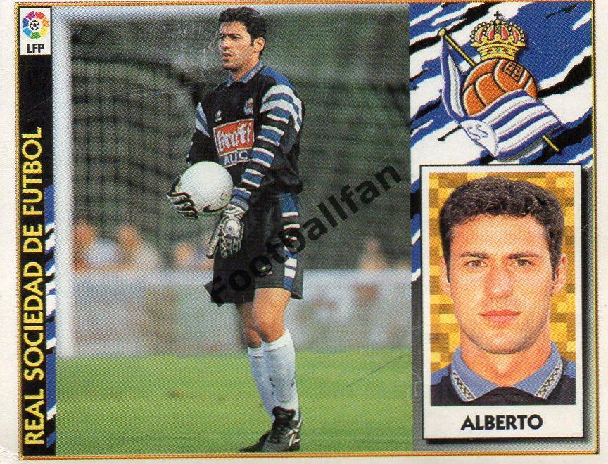 LIGA 97-98 . ALBERTO . REAL SOCIEDAD .