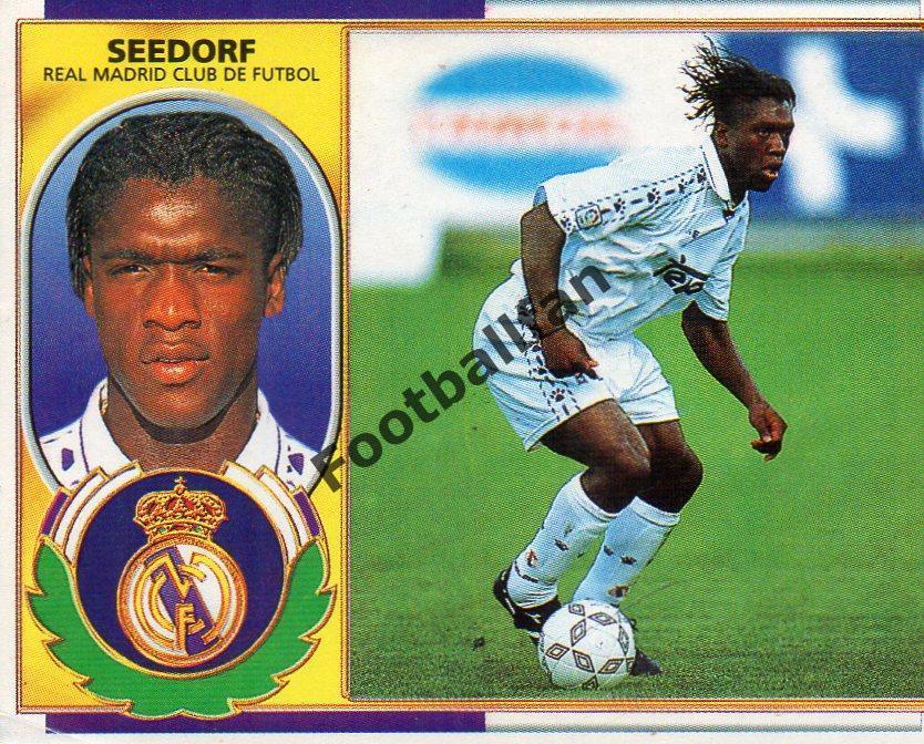 LIGA 96 - 97 . SEEDORF . REAL MADRID .