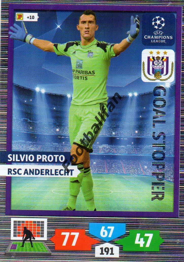 CHAMPIONS LEAGUE 2013 - 2014 . SILVIO PROTO . RSC ANDERLECHT .