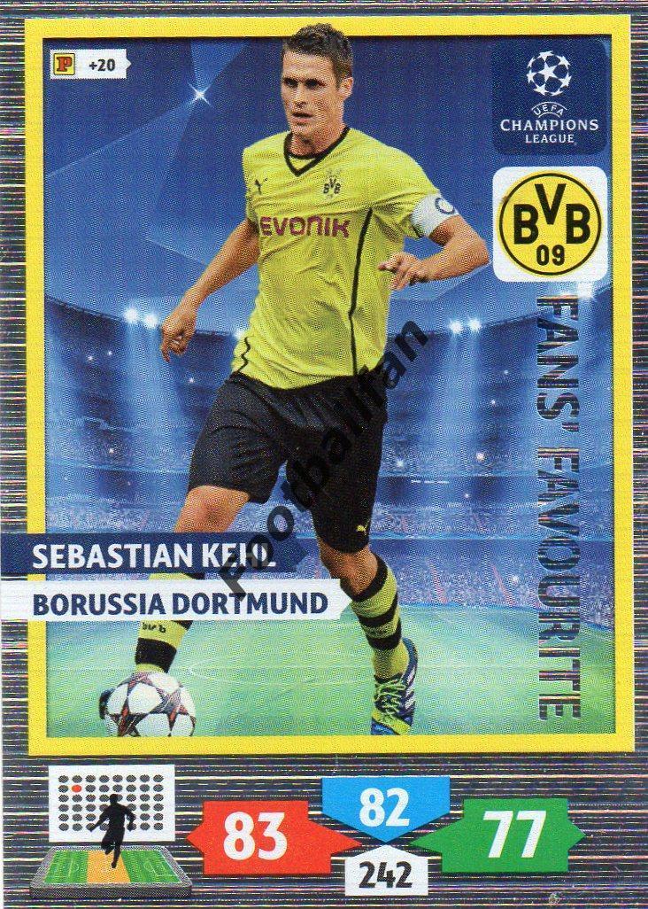 CHAMPIONS LEAGUE 2013 - 2014 . SEBASTIAN KEHL . BORUSSIA DORTMUND .