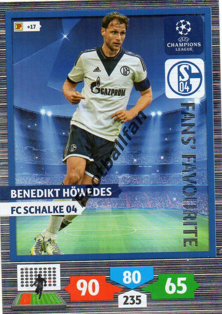 CHAMPIONS LEAGUE 2013 - 2014 . BENEDIKT HOWEDES . FC SCHALKE 04 .