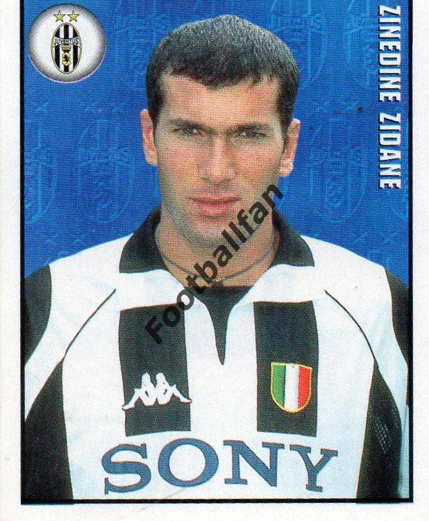 MERLIN CALCIO 1998 . ZINEDINE ZIDANE . Ювентус Турин . № 182