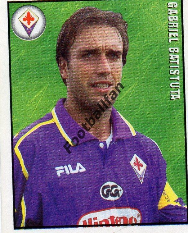 MERLIN CALCIO 1998 . GABRIEL BATISTUTA. Фиорентина . № 136