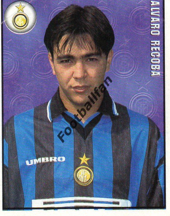 MERLIN CALCIO 1998 . ALVARO RECOBA . Интернационале . № 162