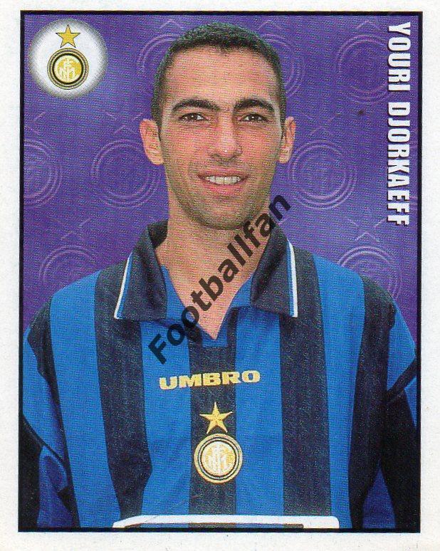 MERLIN CALCIO 1998 . YOURI DJORKAEFF . Интернационале . № 153