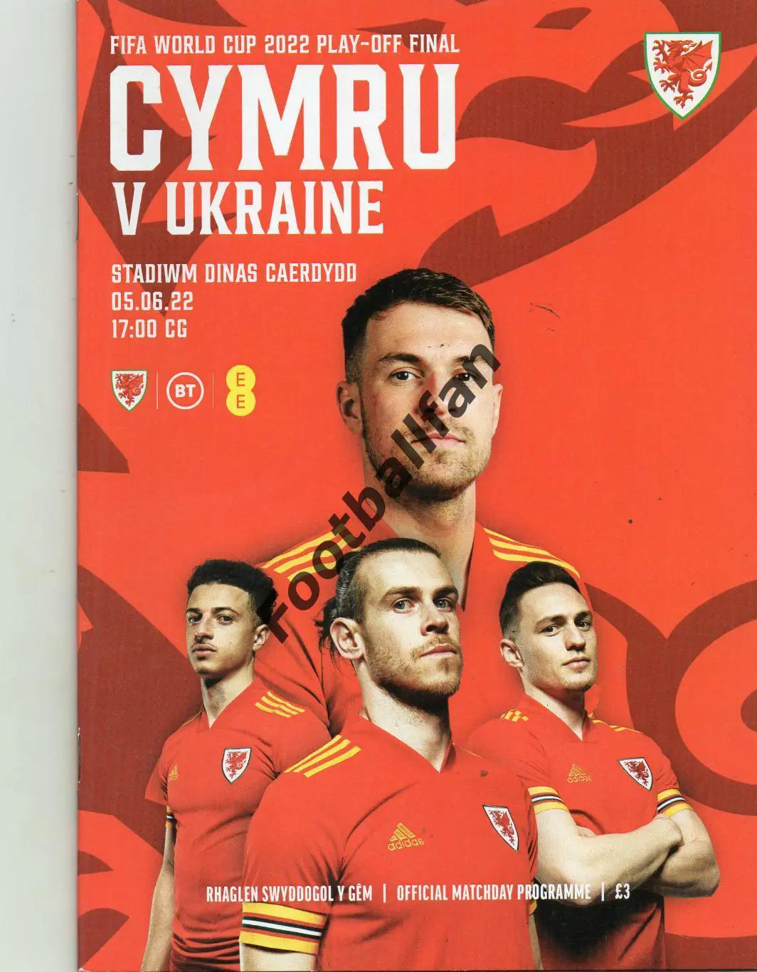 Уэльс - Украина 05.06.2022 ИДЕАЛ
