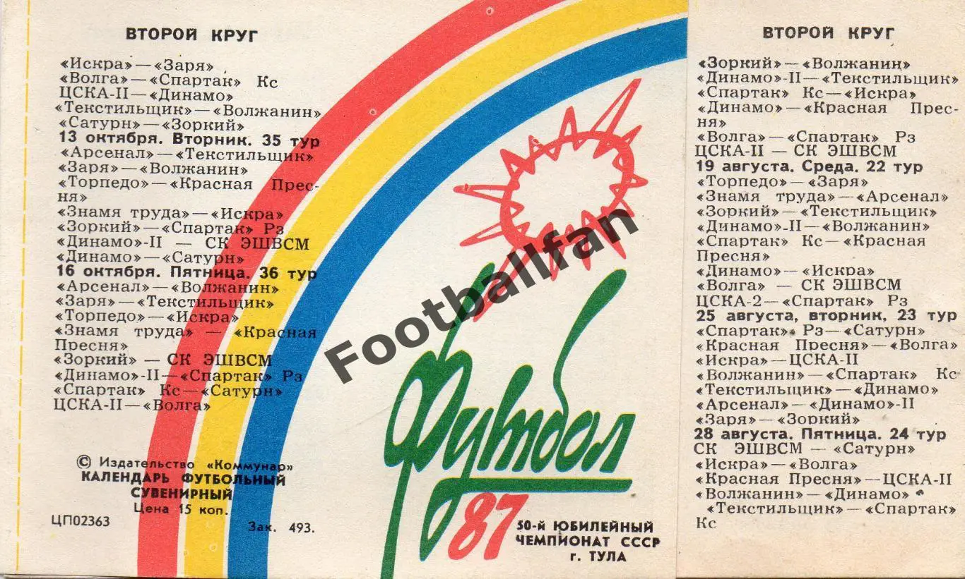 Тула 1987 год