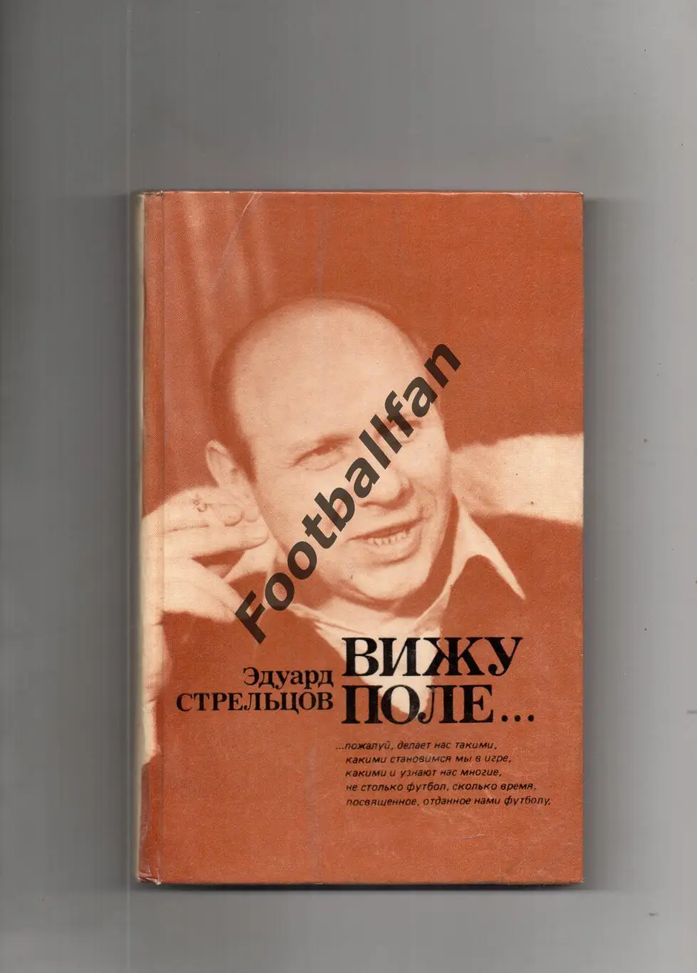 Э.Стрельцов Вижу поле . Москва . 1982 год