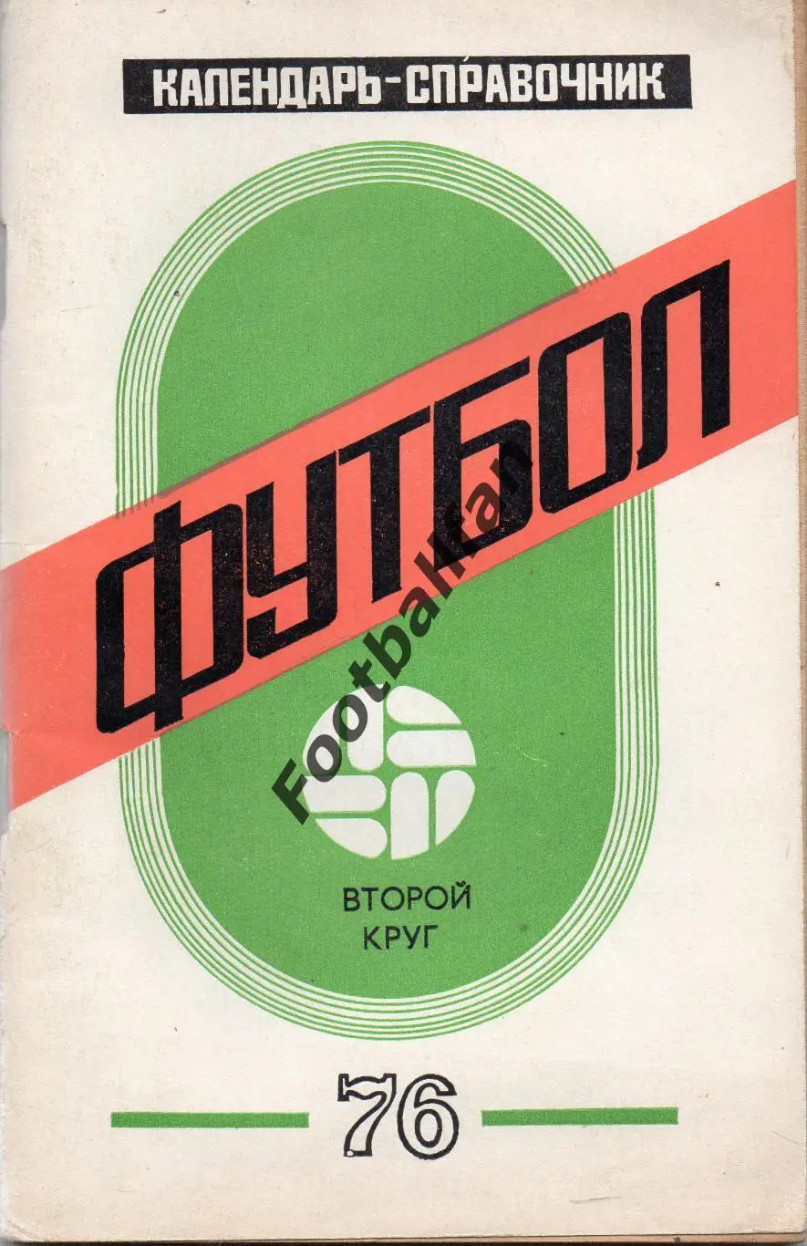 Краснодар . 1976 год 2-й круг