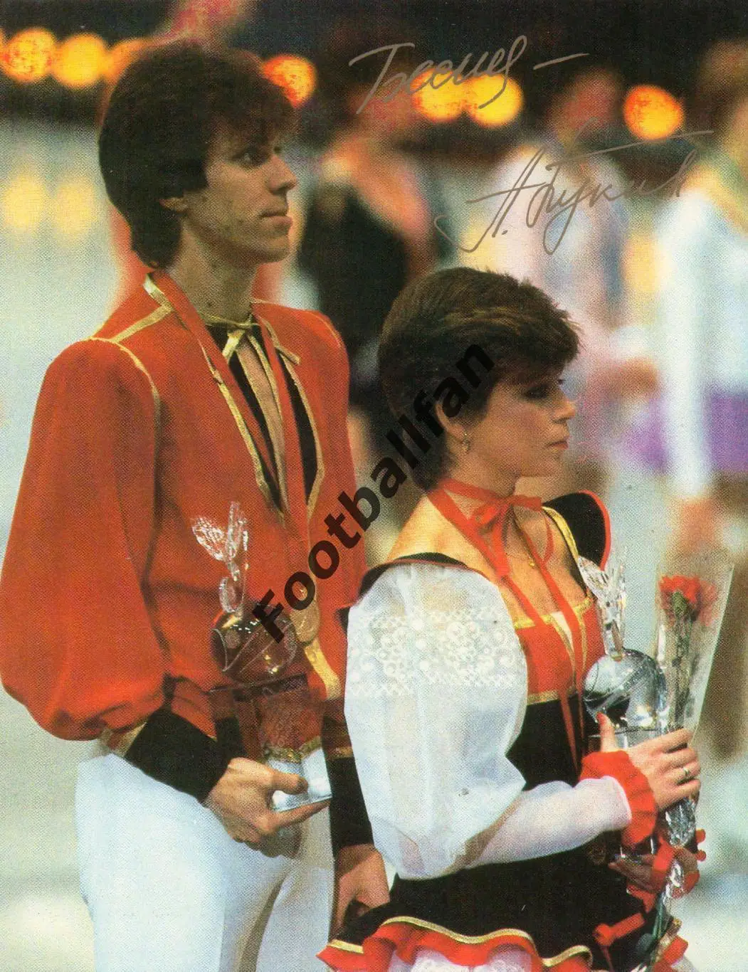 ГОРДОСТЬ СОВЕТСКОГО СПОРТА . Наталья Бестемьянова и Андрей Букин .