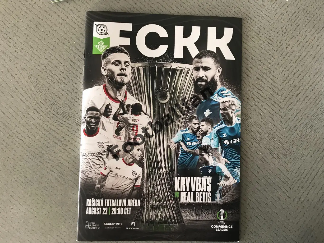 Кривбасс Кривой Рог , Украина - Реал Бетис Севилья , Испания 22.08.2024