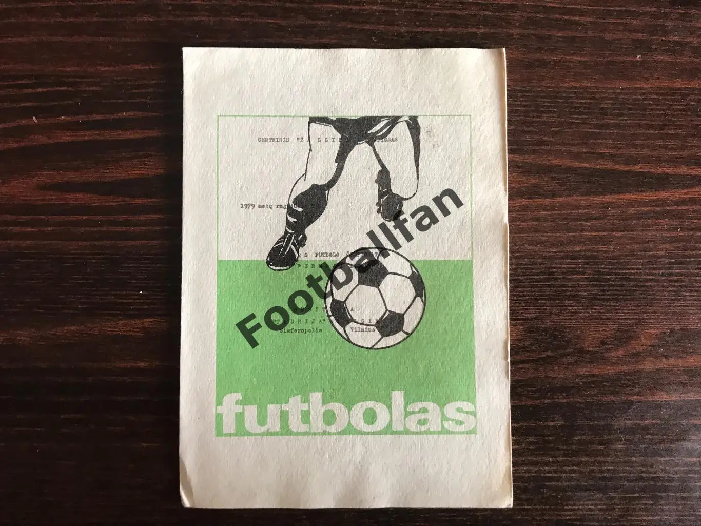 Жальгирис Вильнюс - Таврия Симферополь 1979