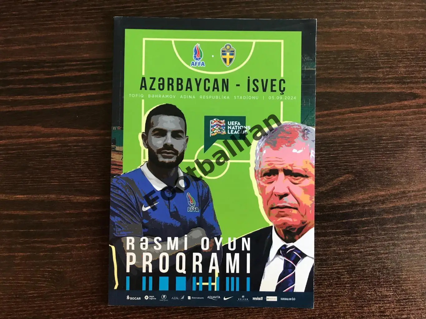 Азербайджан - Швеция 05.09.2024