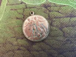 Медаль . Футбол . 1934 - 1935 гг