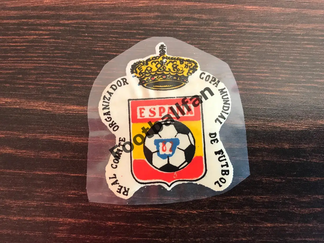 Наклейка . Чемпионат мира по футболу . Испания 1982 год