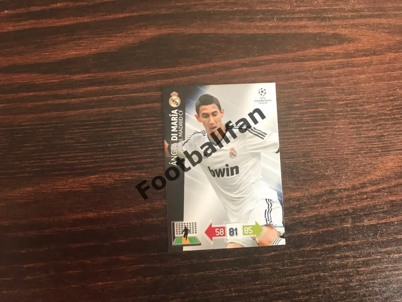 Лига Чемпионов . Сезон 2012-2013 . Анхел Ди Мария ( Реал Мадрид )