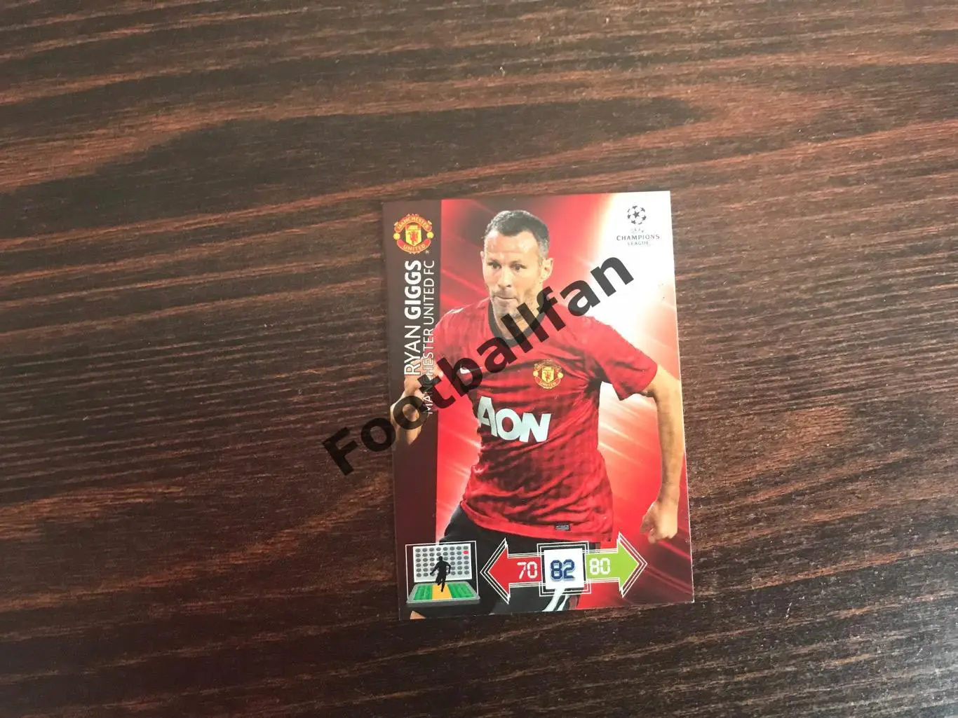 Лига Чемпионов . Сезон 2012-2013 . Райян Гиггз ( Манчестер Юнайтед )