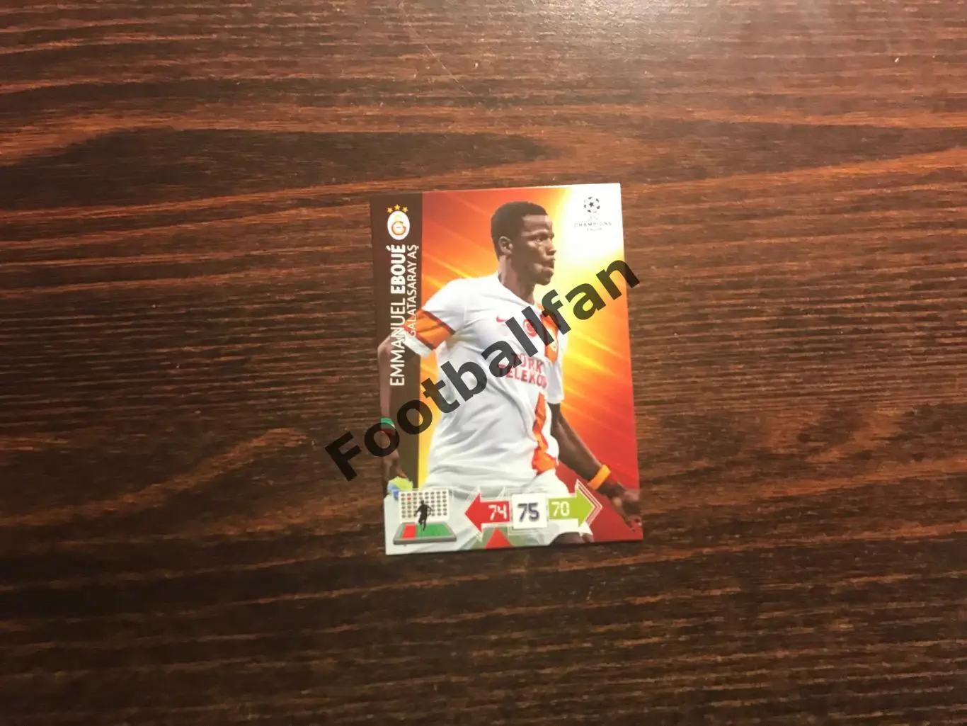 Лига Чемпионов . Сезон 2012-2013 . Эммануэль Эбу ( Галатасарай Стамбул )