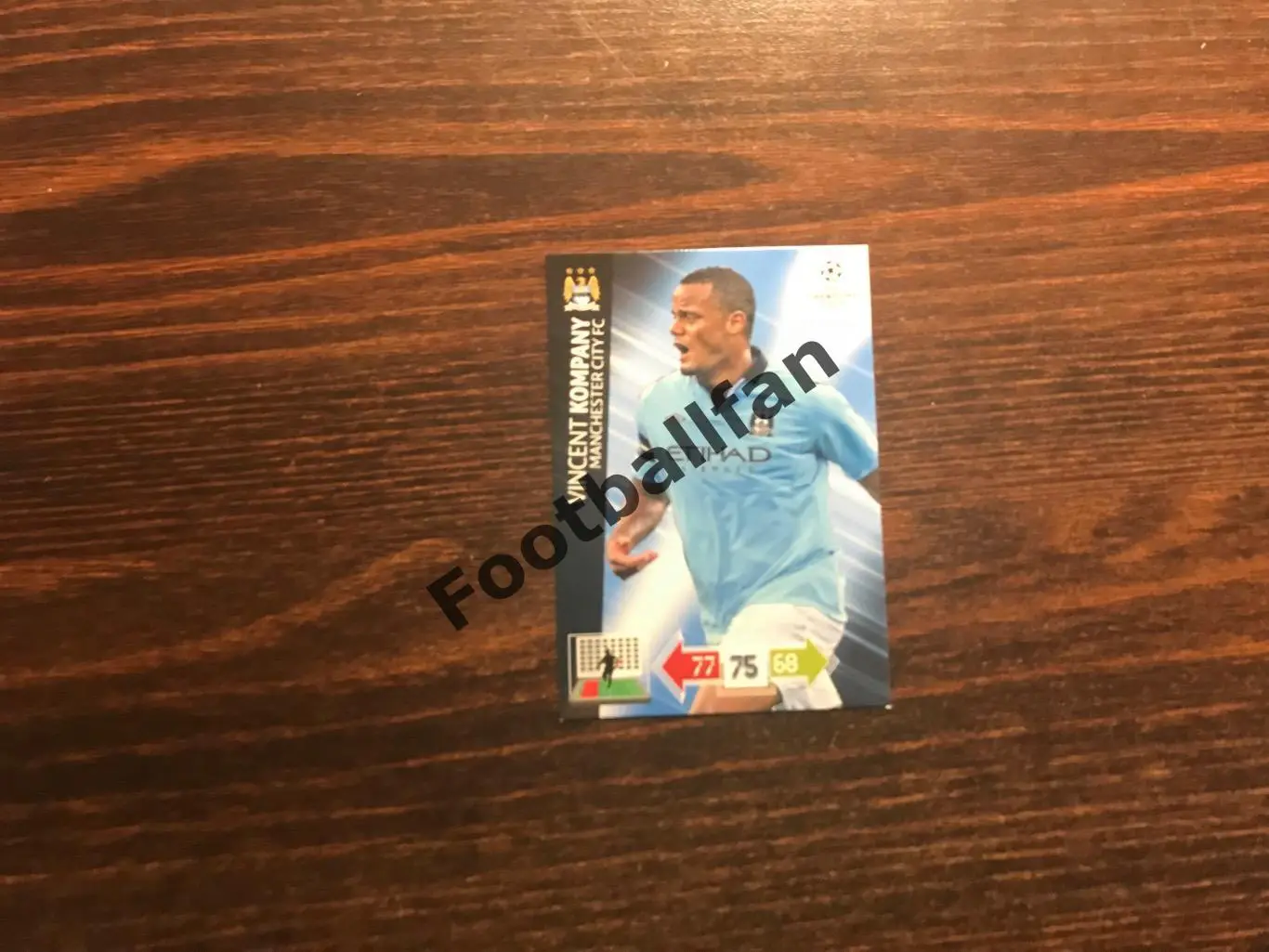 Лига Чемпионов . Сезон 2012-2013 . Винсент Компани ( Манчестер Сити )