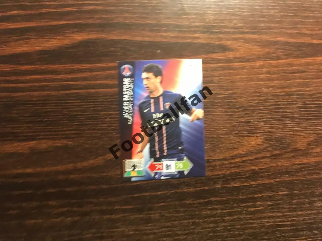 Лига Чемпионов . Сезон 2012-2013 . Хавьер Пасторе ( Пари Сен Жермен Париж )