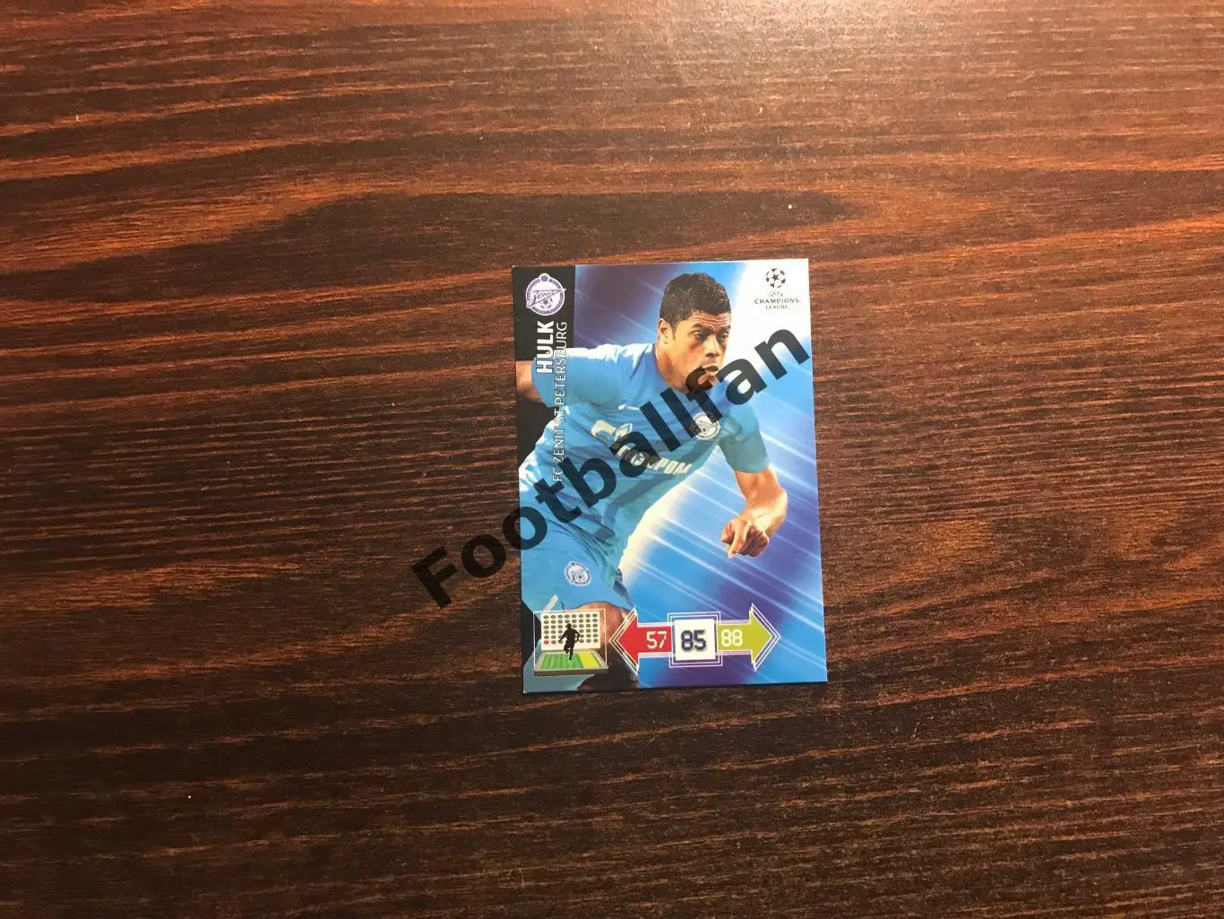 Лига Чемпионов . Сезон 2012-2013 . Халк ( Зенит Санкт - Петербург )