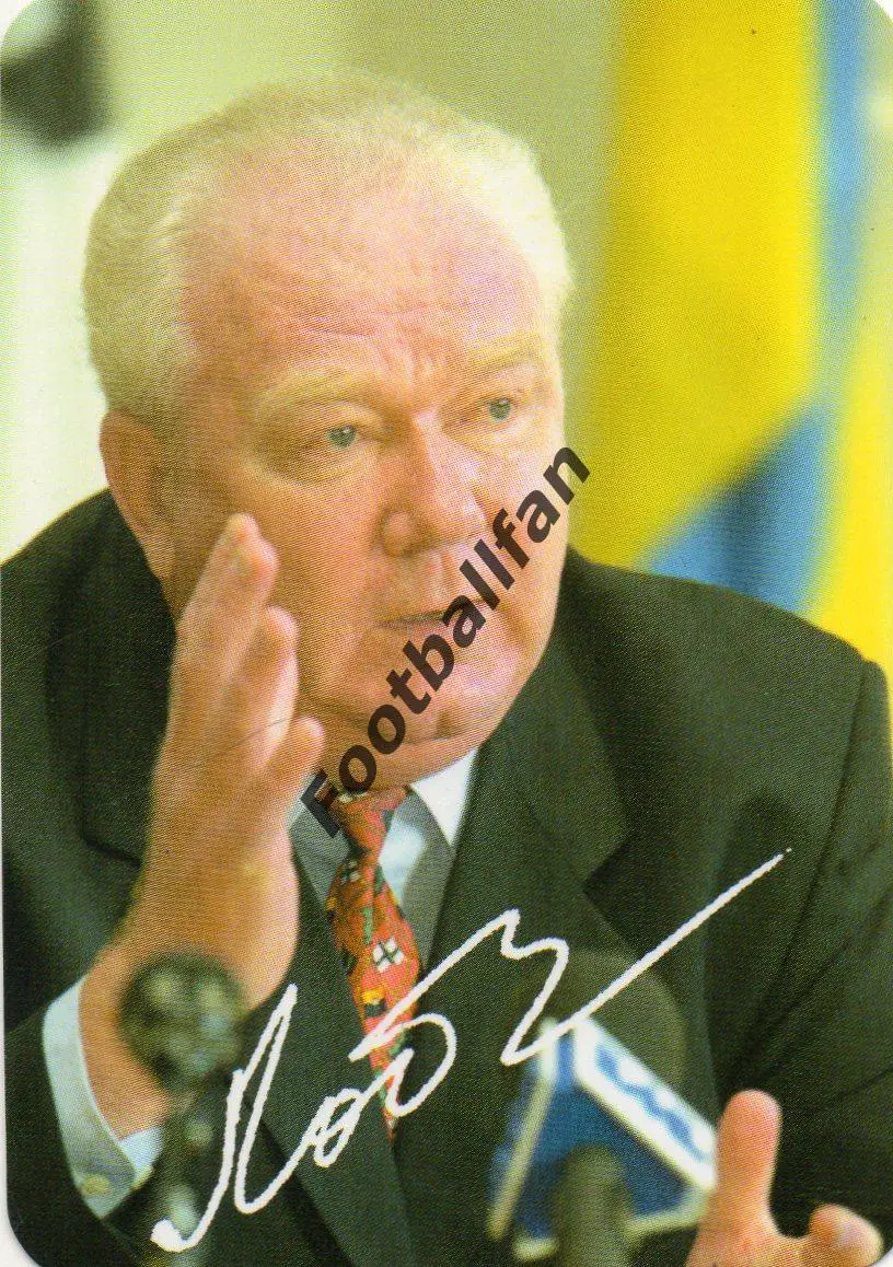Валерий Васильевич Лобановский ( сборная Украины ) . 1999 год