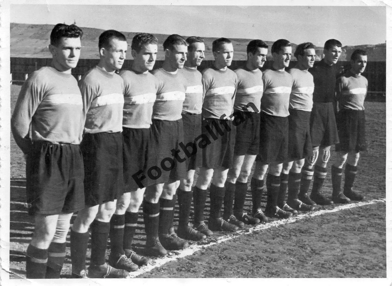 Спартак Ужгород 1952 год . ОРИГИНАЛ .