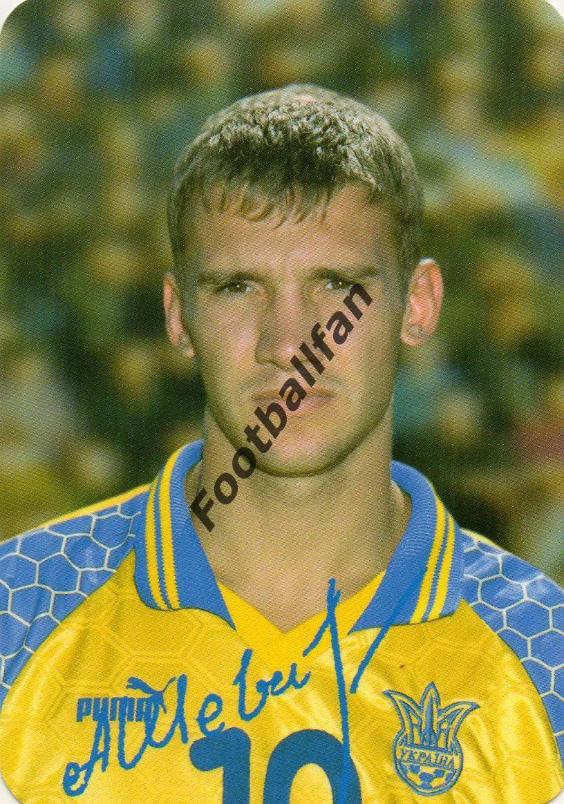 Андрей Шевченко ( сборная Украины ) . 1999 год