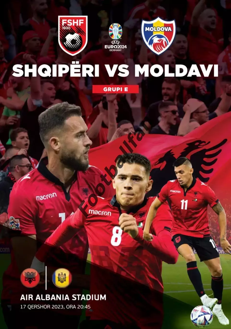 Албания - Молдова 17.06.2023
