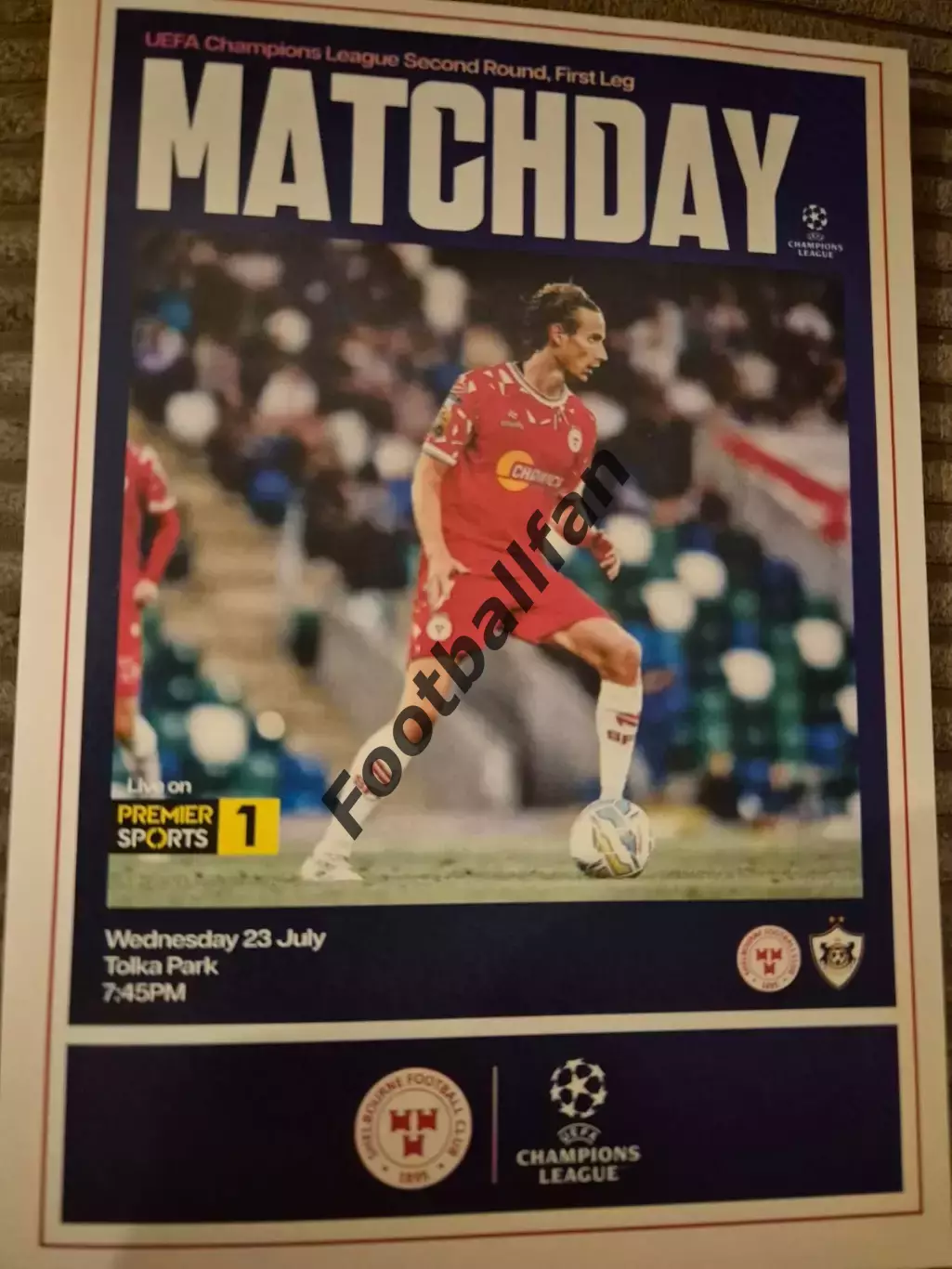 Шелбурн Дублин , Ирландия - Карабах Агдам , Азербайджан 23.07.2025