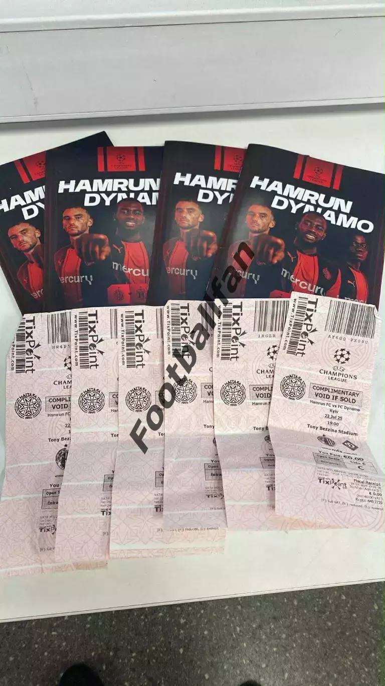 Хамрун Спартанс Мальта - Динамо Киев , Украина 22.07.2025