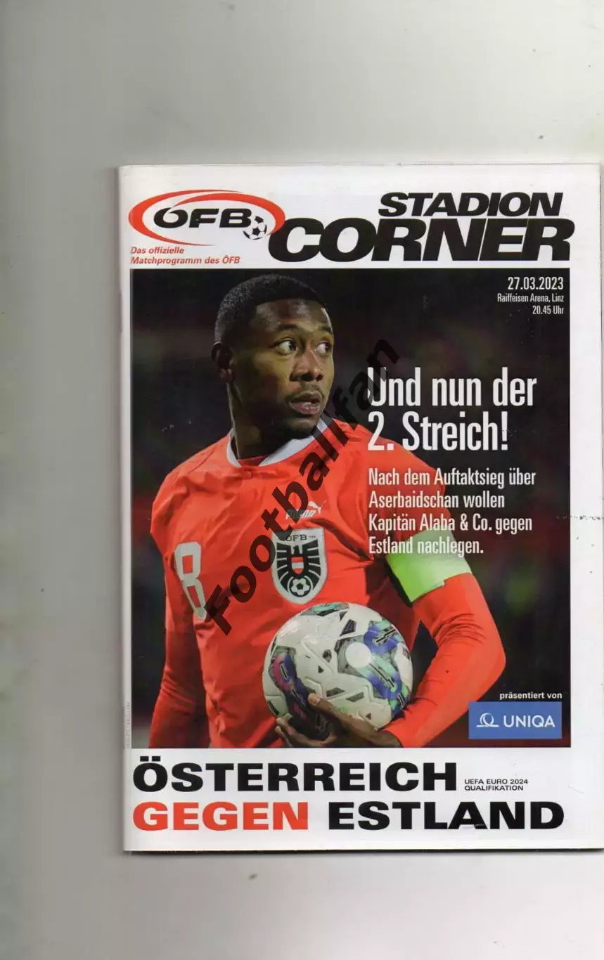 Австрия - Эстония 27.03.2023