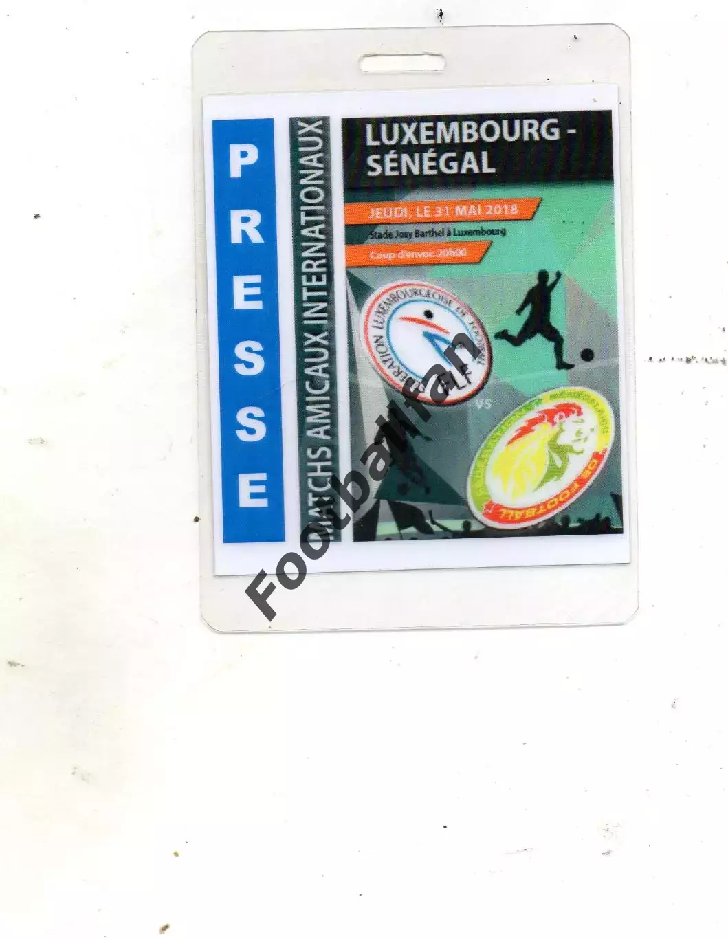 Люксембург - Сенегал 31.05.2018