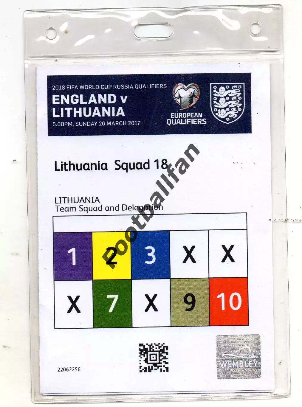 Англия - Литва 26.03.2017