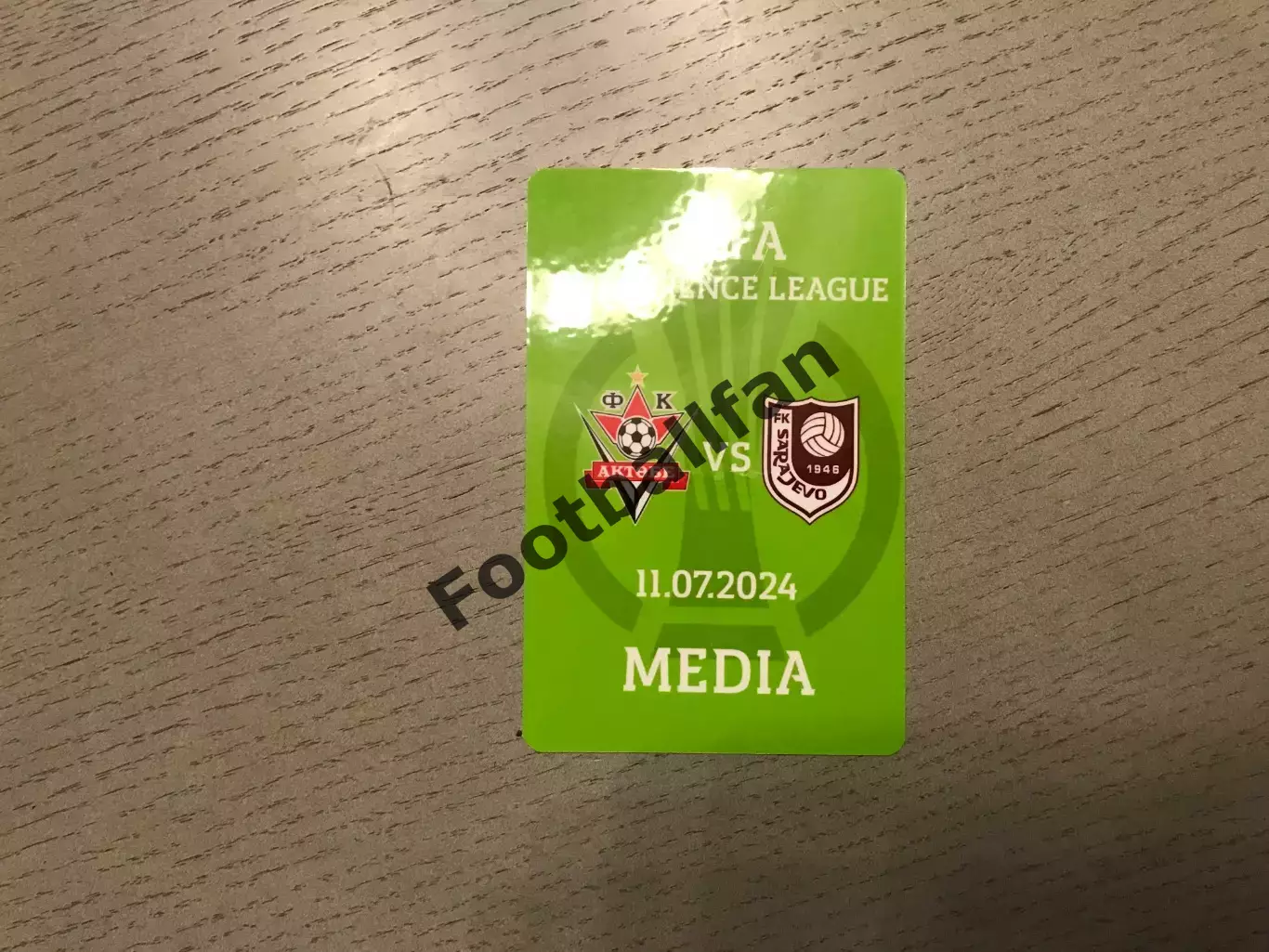 Актобе Казахстан - Сараево Босния и Герцеговина 11.07.2024