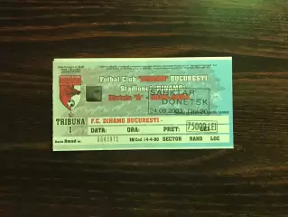 Динамо Бухарест , Румыния - Шахтер Донецк , Украина 24.09.2003