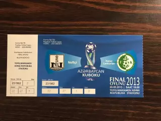 Нефтчи Баку - Хазар Ленкорань 28.05.2013 финал Кубка Азербайджана