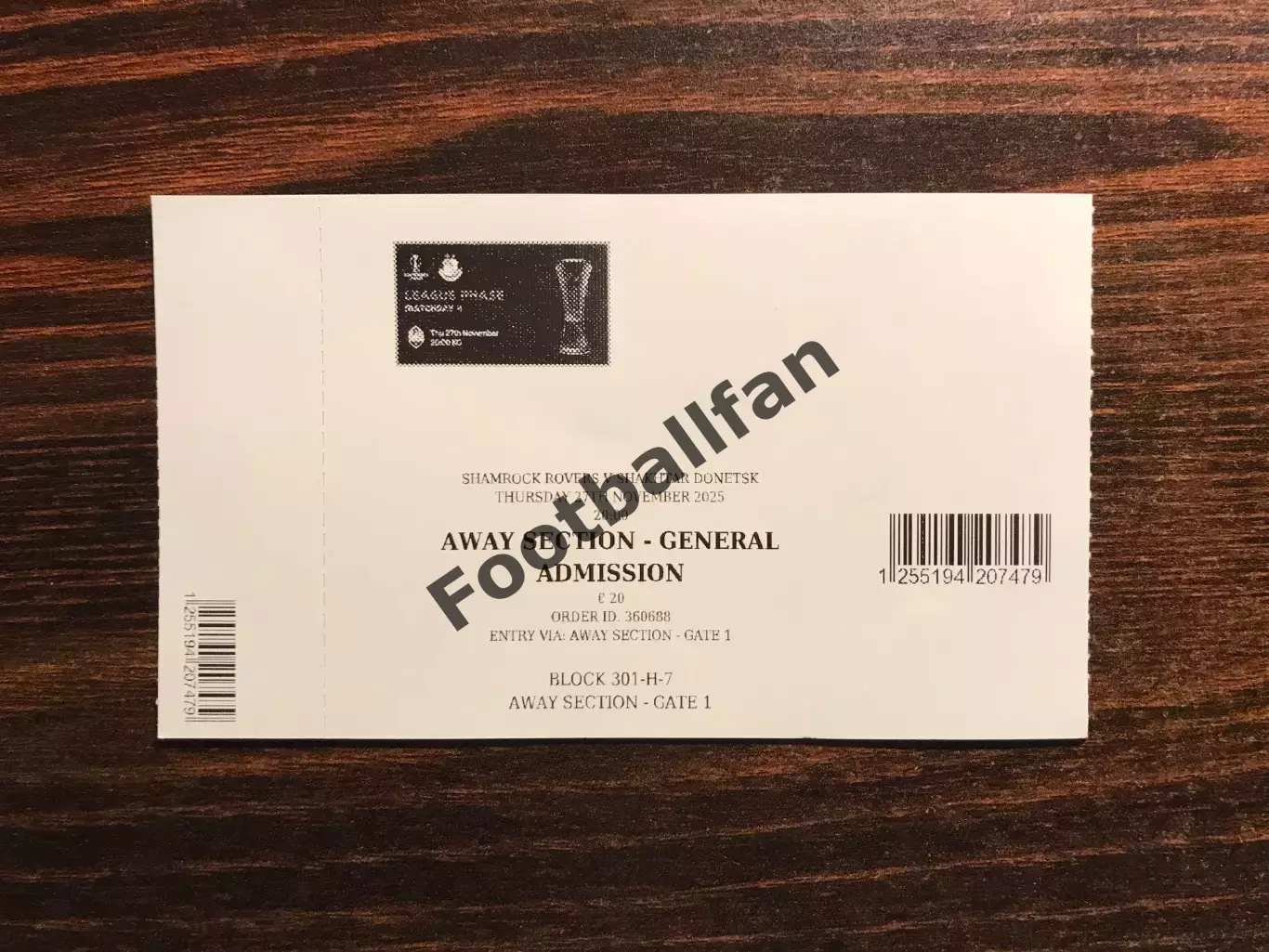 Шемрок Роверс Дублин , Ирландия - Шахтер Донецк, Украина 27.11.2025 ИДЕАЛ