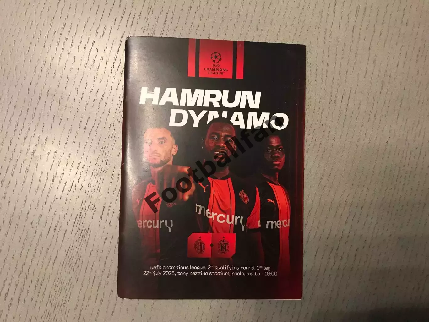Хамрун Спартанс Мальта - Динамо Киев , Украина 22.07.2025 .
