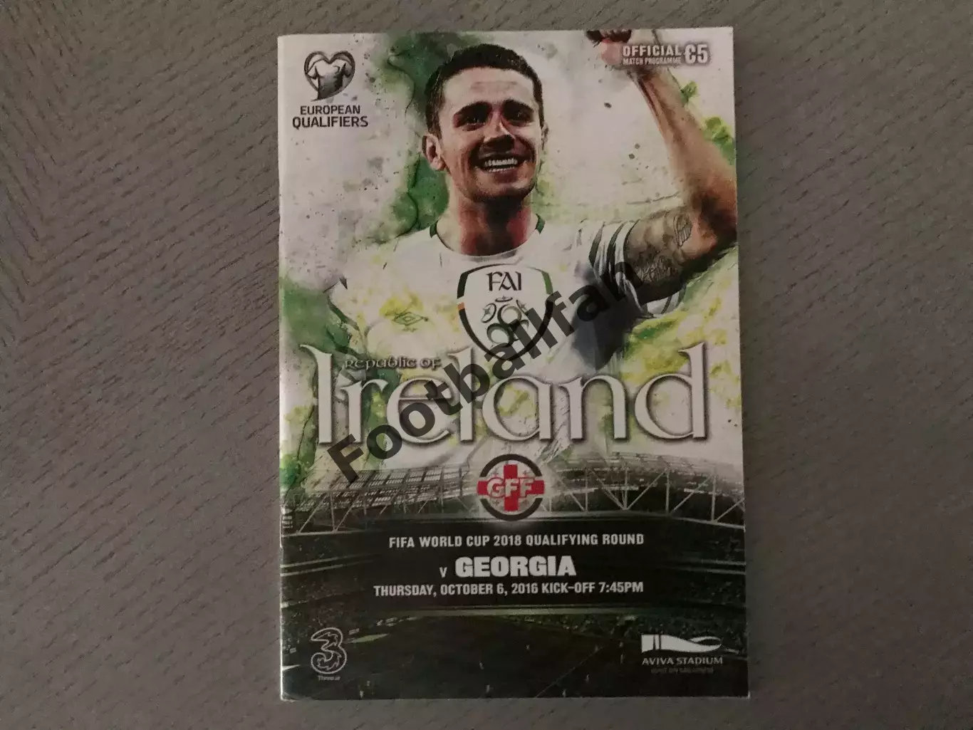 Ирландия - Грузия 06.10.2016