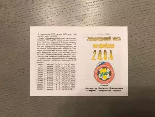 Металлург - Кузбасс Новокузнецк , Россия - Таврия Симферополь 25.02.2004