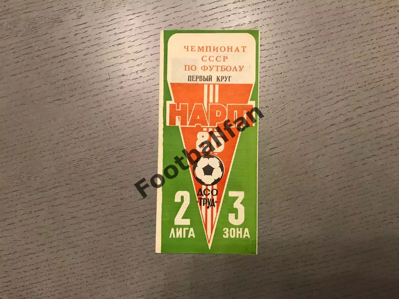 Нарт Черкесск 1986 год 1 круг