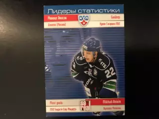 Лидеры статистики . Михаил Анисин ( Динамо Москва ) . Сезон 2012-2013