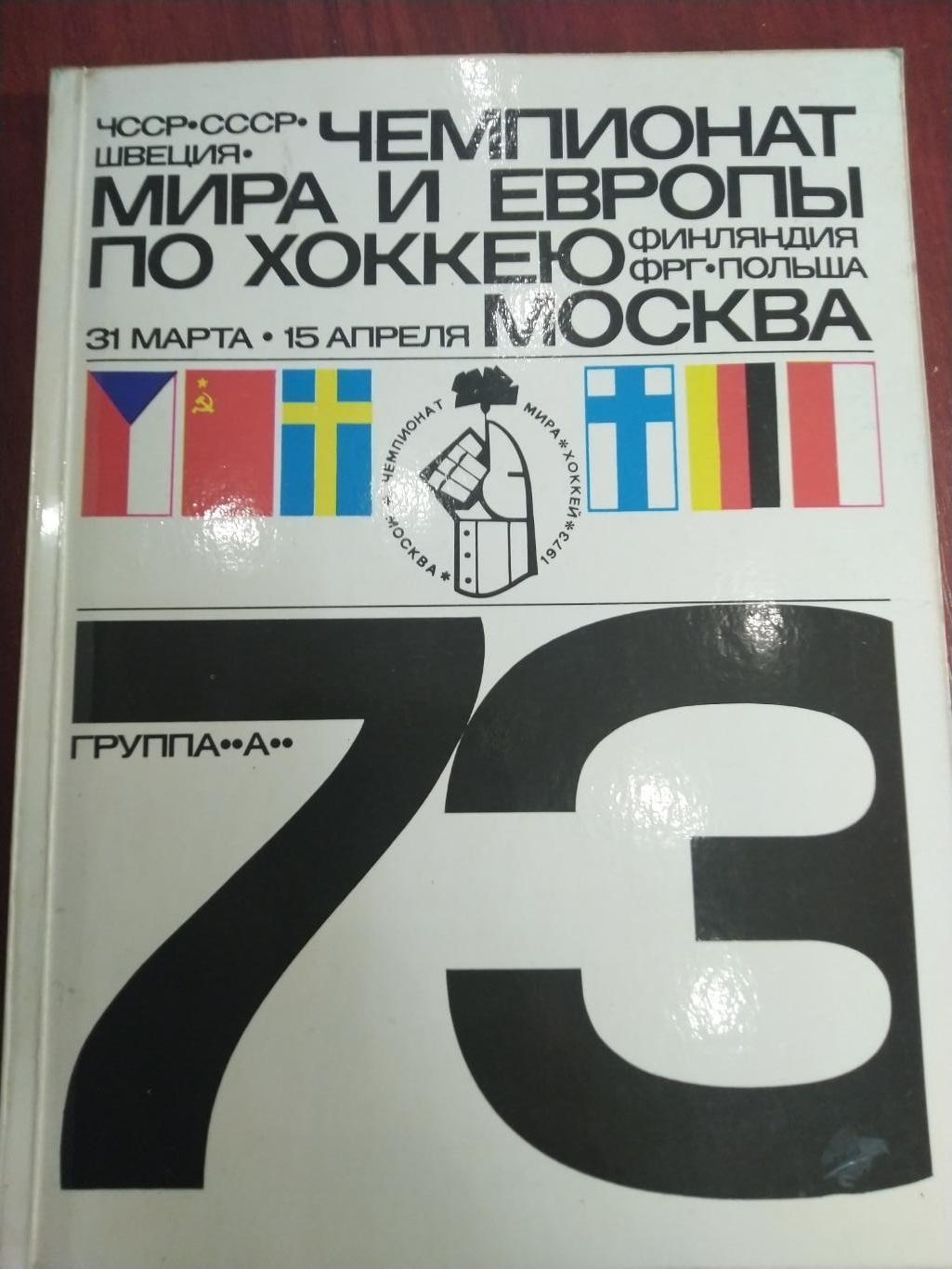 Чемпионат мира и Европы по хоккею 1973