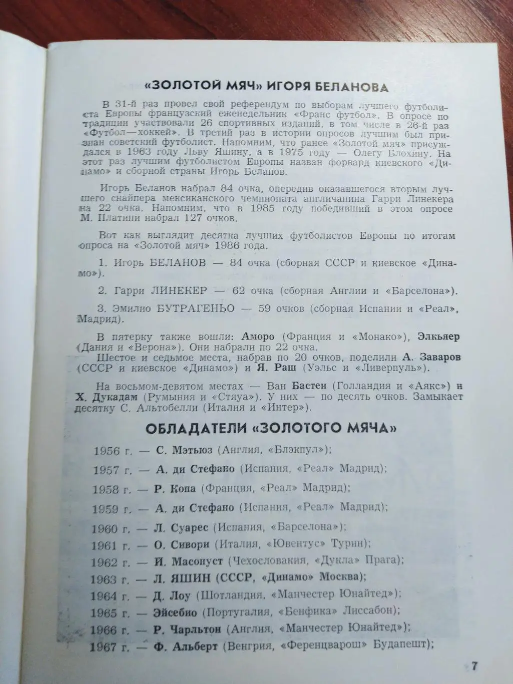 Справочник -календарь Футбол 1987 Динамо Ставрополь 3
