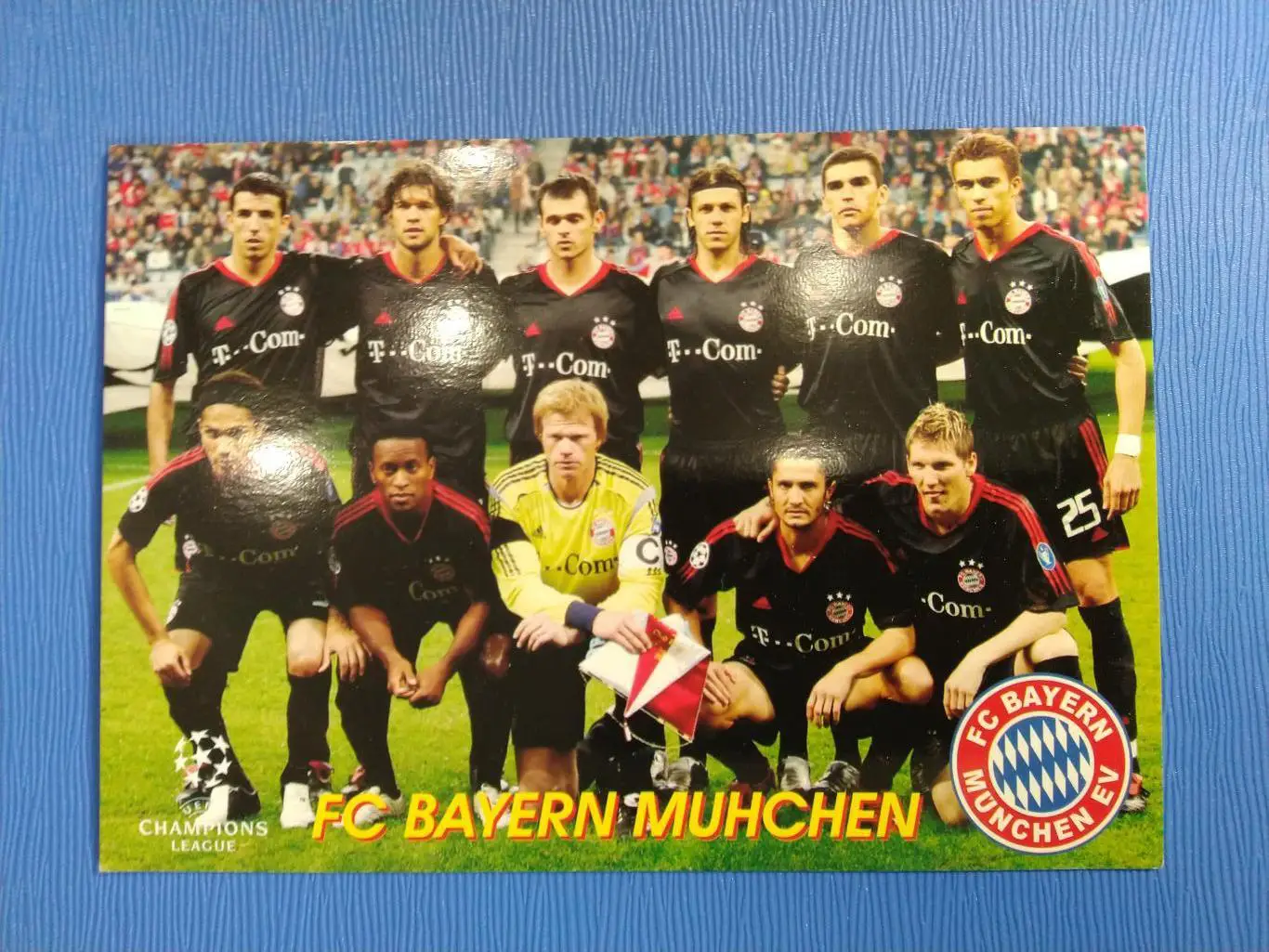 ОТКРЫТКА-КАРТОЧКА МОЙ ФУТБОЛ - БАВРИЯ №736